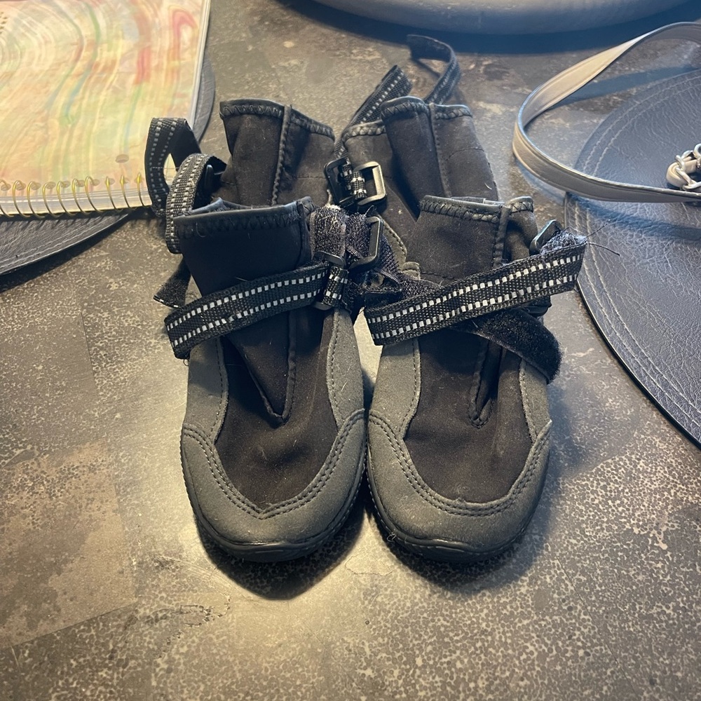 Dog boots Black and Gray Shoes